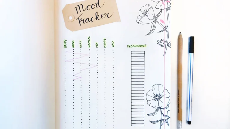 bullet journal voor voornemens 2025